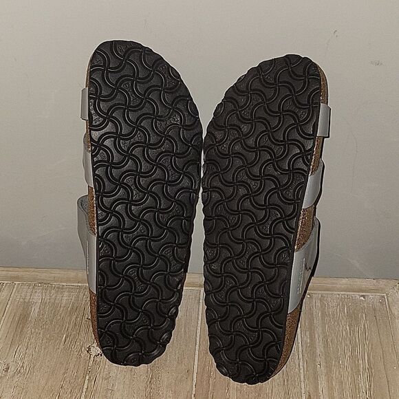 Birkenstock Franca Patent Alloy Sandals Size 42  11 - Picture 9 of 11